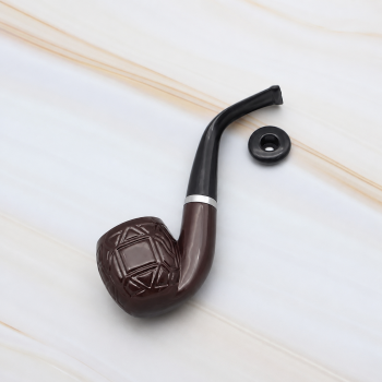 Gambar produk Jodel Pipa Rokok Tembakau Cangklong Tobacco Pipe Resin Washable Filter - ZF901 - 7