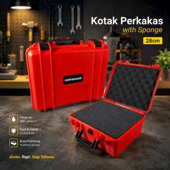 TaffGUARD Kotak Perkakas Jinjing Portable Hard Carry Tool with Sponge - TH28