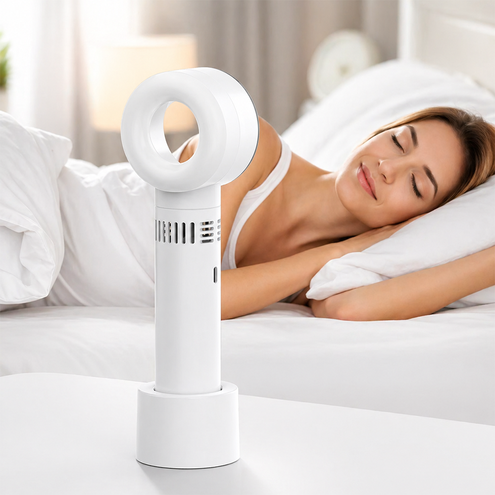 SMZERO10 Kipas Angin Portable Bladeless Handheld Fan 1200mAh - ZERO10 Gambar produk SMZERO10 Kipas Angin Portable Bladeless Handheld Fan 1200mAh - ZERO10 - 6
