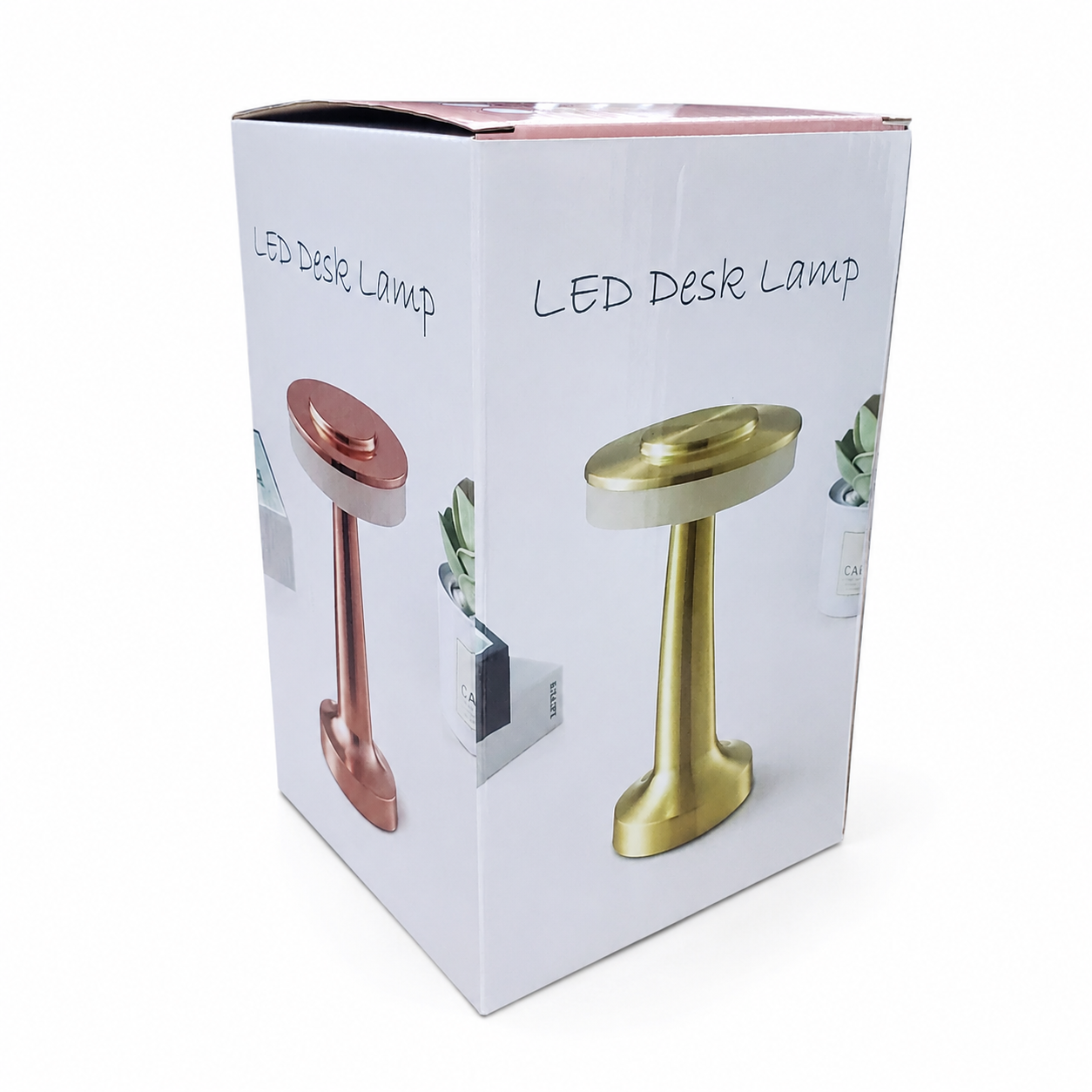 Gambar produk TaffLED Lampu Meja Hias Touch LED USB Rechargeable Tri Color 1W - BRF5 - Kemasan
