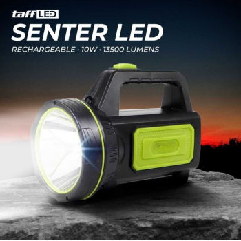 Gambar produk TaffLED ZanCaKa Senter LED Super Bright Rechargeable 10W 13500 Lumens - Q3