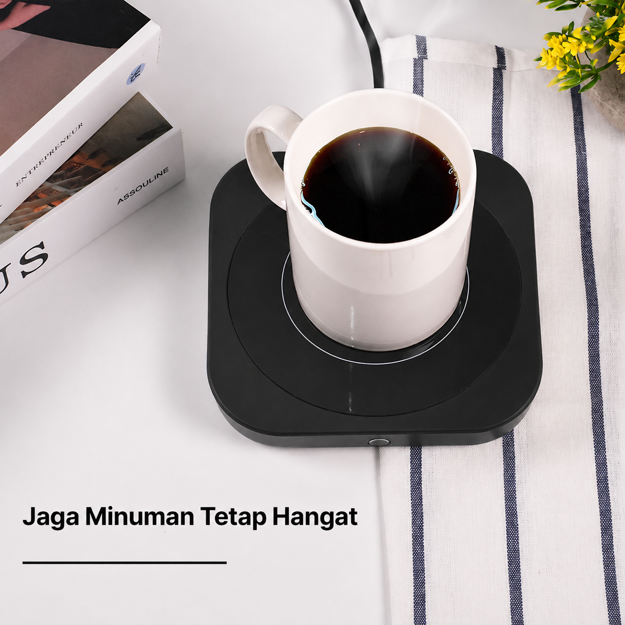 LivingHome Tatakan Pemanas Teko Teh Kopi Warmer Heating Base - DS1289 Gambar produk LivingHome Tatakan Pemanas Teko Teh Kopi Warmer Heating Base - DS1289 - 2
