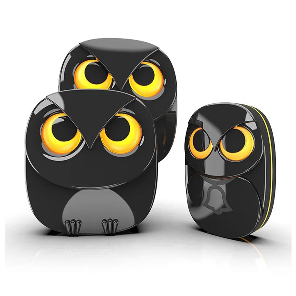 HT Bel Pintu Wireless Doorbell Waterproof 35 Tunes Plug In - HB-808B Gambar produk HT Bel Pintu Wireless Doorbell Waterproof 35 Tunes Plug In - HB-808B - Kemasan