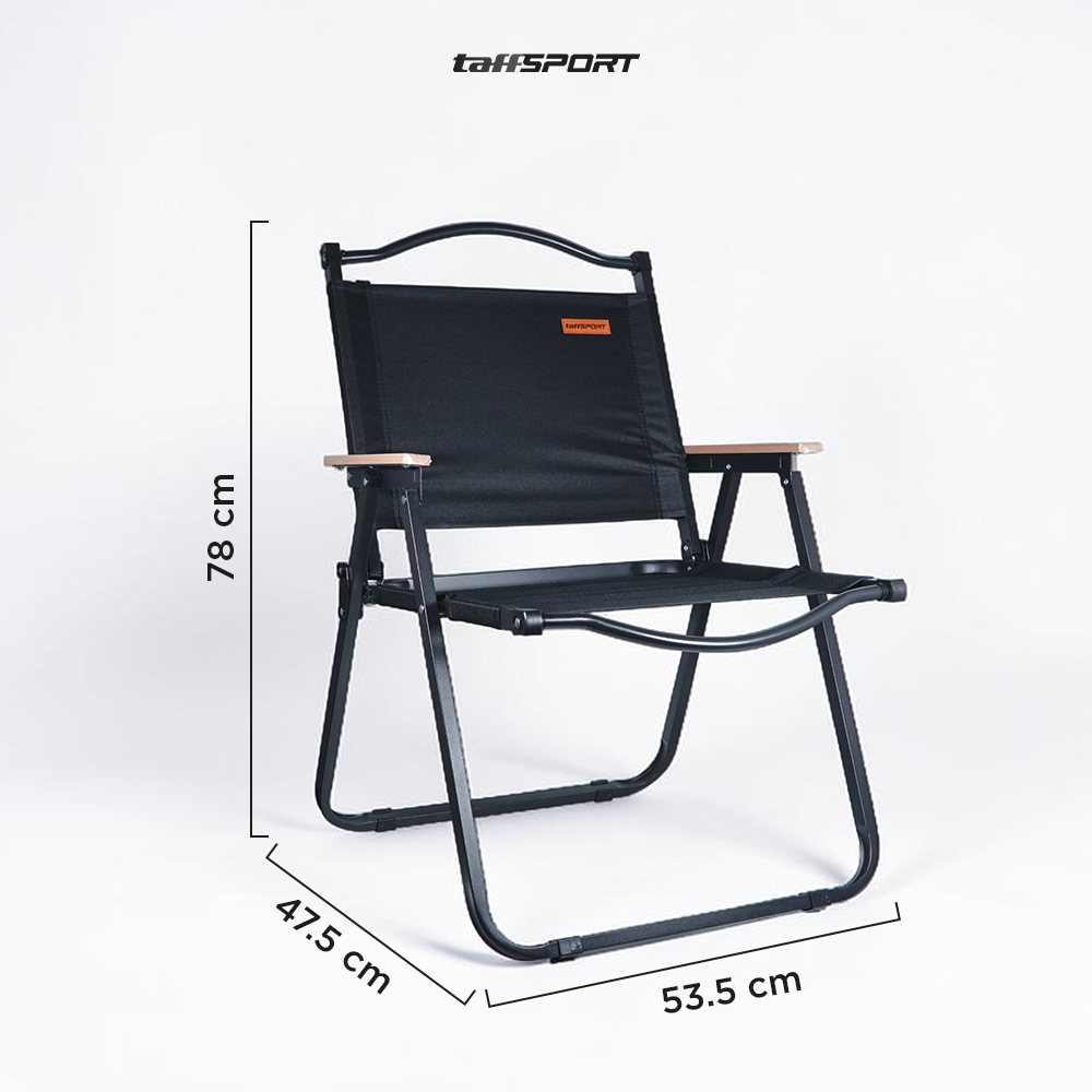 TaffSPORT Kursi Lipat Outdoor Camping Portable Foldable Oxford 600D XL - YH6 Gambar produk TaffSPORT Kursi Lipat Outdoor Camping Portable Foldable Oxford 600D XL - YH6 - 8