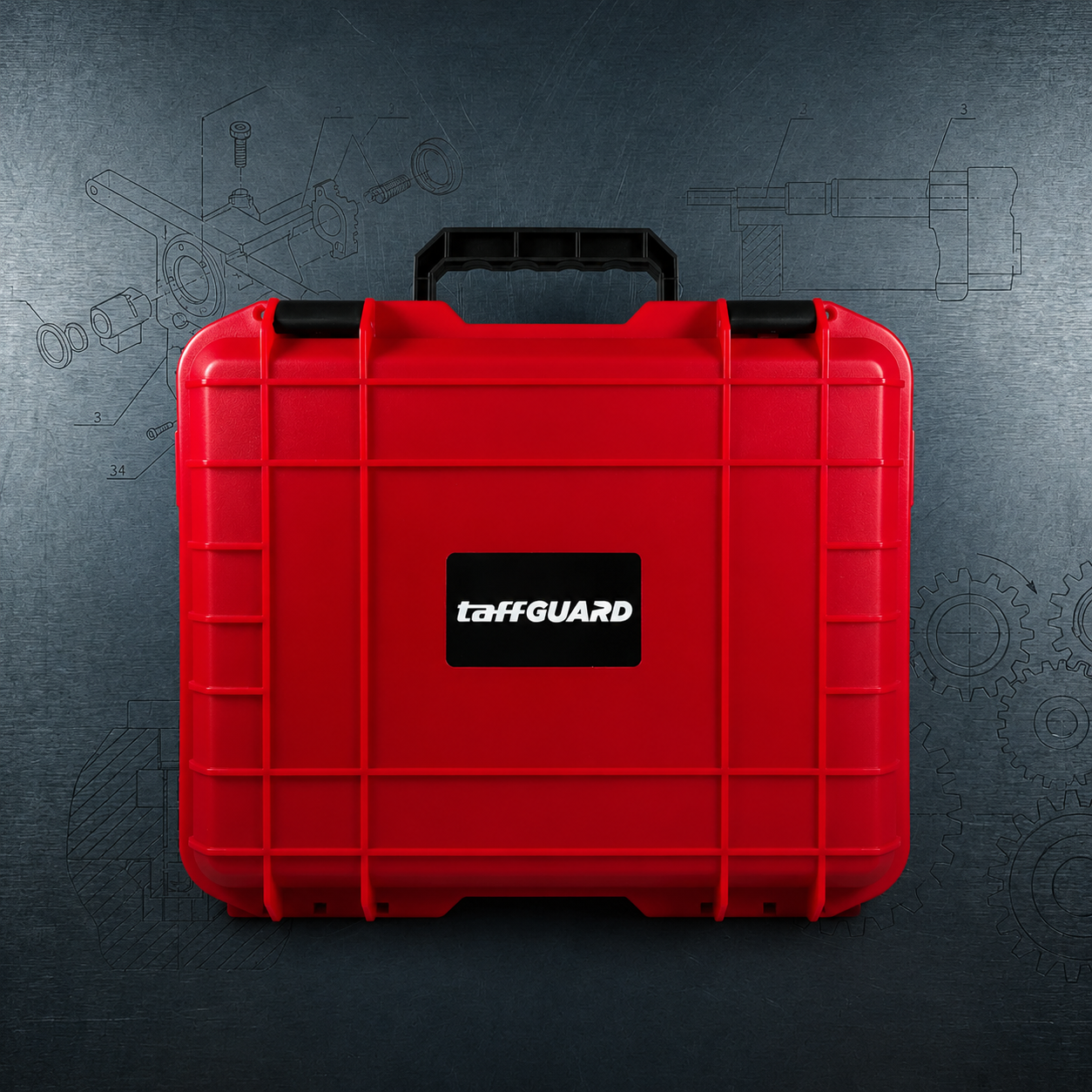 TaffGUARD Kotak Perkakas Jinjing Storage Tool Box Bag with Sponge 36x30x10.6cm - TH01 Gambar produk TaffGUARD Kotak Perkakas Jinjing Storage Tool Box Bag with Sponge 36x30x10.6cm - TH01 - 1