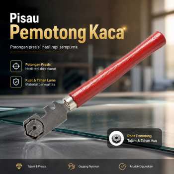 JOBO Pisau Pemotong Kaca Glass Cutter Diamond Cutting Tool - JB100