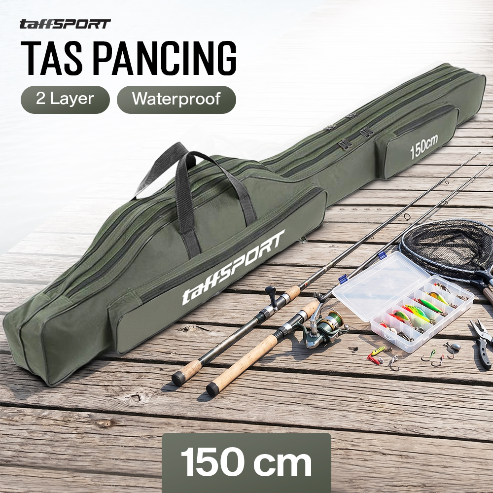 Gambar produk TaffSPORT Tas Pancing Joran Portable Fishing Bag 150cm - 1680D - Utama