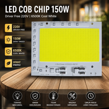 Ovicart LED COB Chip Driver Free 220V 5054 Lamp Board Beads 304 - HO15