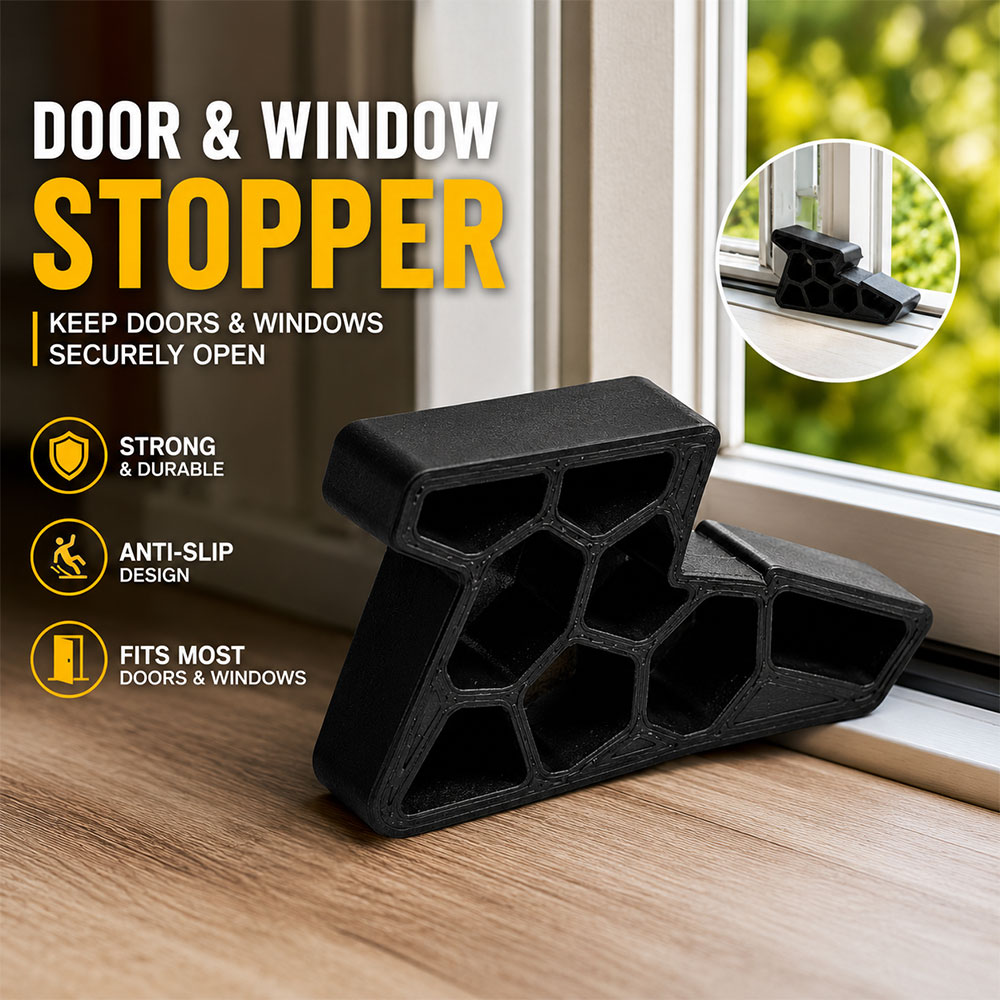 FABLOFT Penahan Pintu Jendela Anti-Slam Non Slip Door Stopper - KAK-999 Gambar produk FABLOFT Penahan Pintu Jendela Anti-Slam Non Slip Door Stopper - KAK-999 - Utama