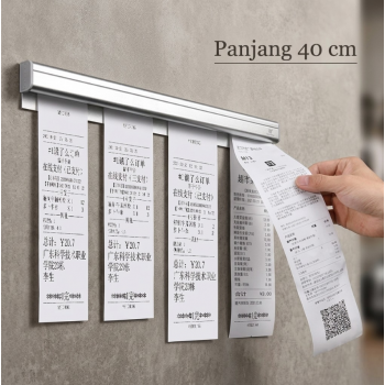 ORDIO Checker Holder Gantungan Kertas Pesanan Restoran Menu Order Bill - JWA10
