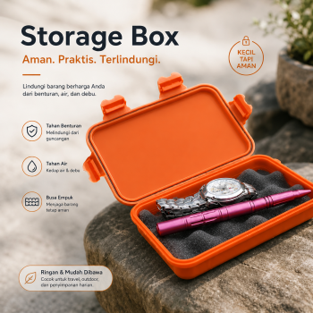 DRX Kotak Plastik Storage Box Waterproof Medium - DRXM