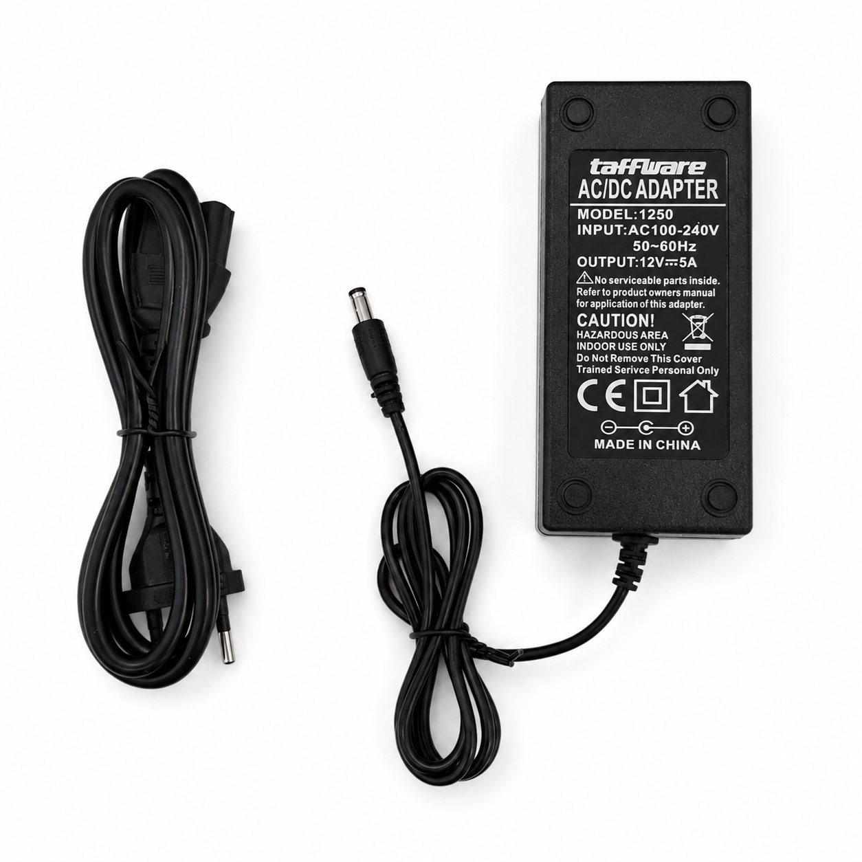 Taffware Adaptor Power Supply Converter LED AC to DC 12V 5A 60W - 1250 Gambar produk Taffware Adaptor Power Supply Converter LED AC to DC 12V 5A 60W - 1250 - 6