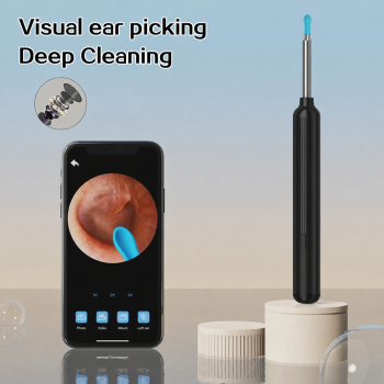SUNUO Kamera Pembersih Telinga Korek Kuping Otoskop Endoscope 3MP WiFi - YW16