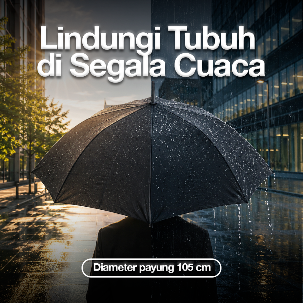 Payung Lipat Buka Tutup Otomatis Polos Windproof 10 Bone 105cm - CJZ13 Gambar produk Payung Lipat Buka Tutup Otomatis Polos Windproof 10 Bone 105cm - CJZ13 - Utama