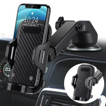DUSOO Holder HP Mobil Flexible Arm 360 Rotation Car Phone Holder - HM-20