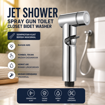 BATHE PROJECT Jet Shower Spray Gun Toilet Closet Bidet Washer ABS - M68