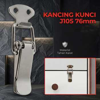 Taffware Kancing Kunci Kait Grendel Spring Loaded Toggle Latch Hasp - KAK-J