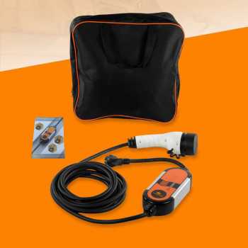 Gambar produk OTOHEROES Charger Mobil Listrik EV 1-Phase 16A 3.5KW EU to Type 2 - IEC 62196 - 7