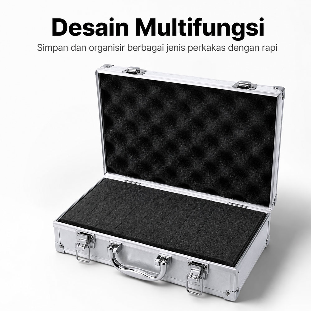 TaffGUARD Tas Koper Penyimpanan Barang Storage Toolbox Hard Case - LE20 Gambar produk TaffGUARD Tas Koper Penyimpanan Barang Storage Toolbox Hard Case - LE20 - 1
