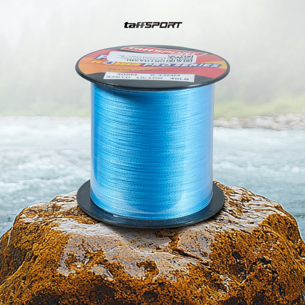 TaffSPORT Premier Pro Series Senar Benang Tali Pancing PE Braided 300M 0.33mm Gambar produk TaffSPORT Premier Pro Series Senar Benang Tali Pancing PE Braided 300M 0.33mm - Kemasan