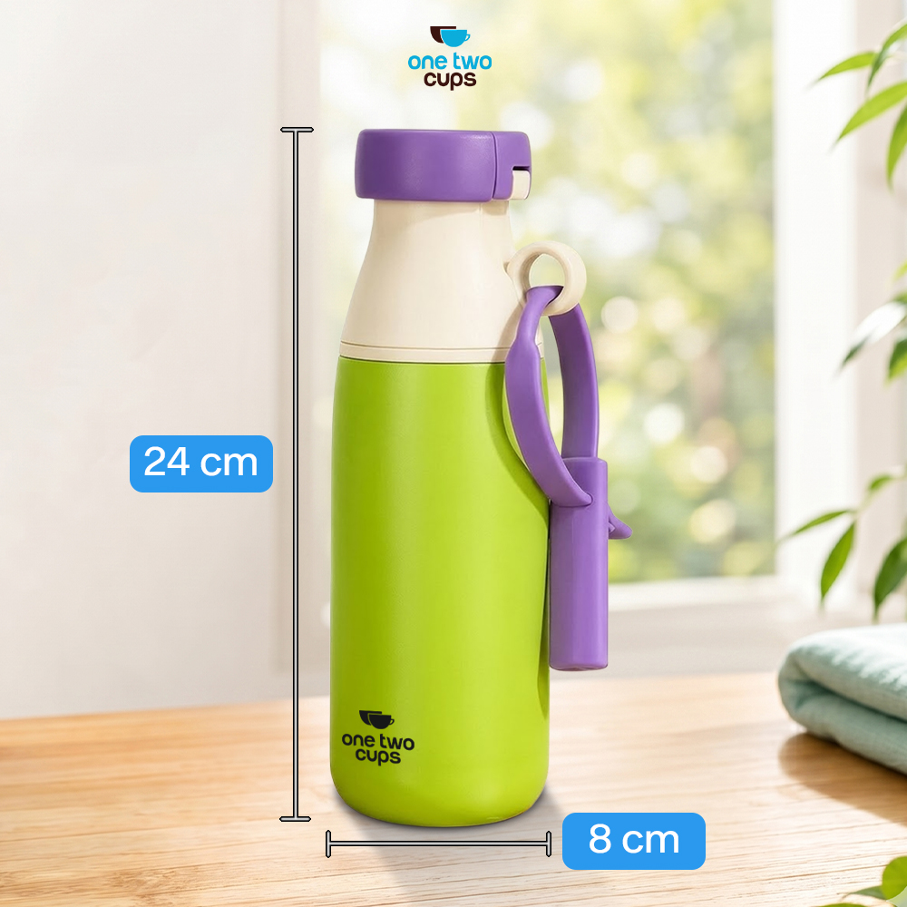 One Two Cups Botol Minum Tumbler Air BPA Free Stainless Steel 520ml - CL520 Gambar produk One Two Cups Botol Minum Tumbler Air BPA Free Stainless Steel 520ml - CL520 - 7