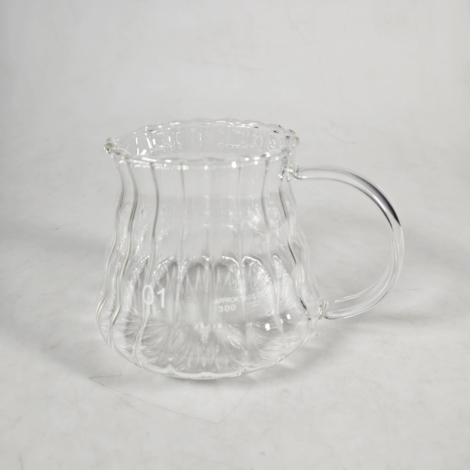 One Two Cups Teko Kopi Coffee Server V60 Drip Pour Over Kaca 360ml - XGS-36/60 Gambar produk One Two Cups Teko Kopi Coffee Server V60 Drip Pour Over Kaca 360ml - XGS-36/60 - 1