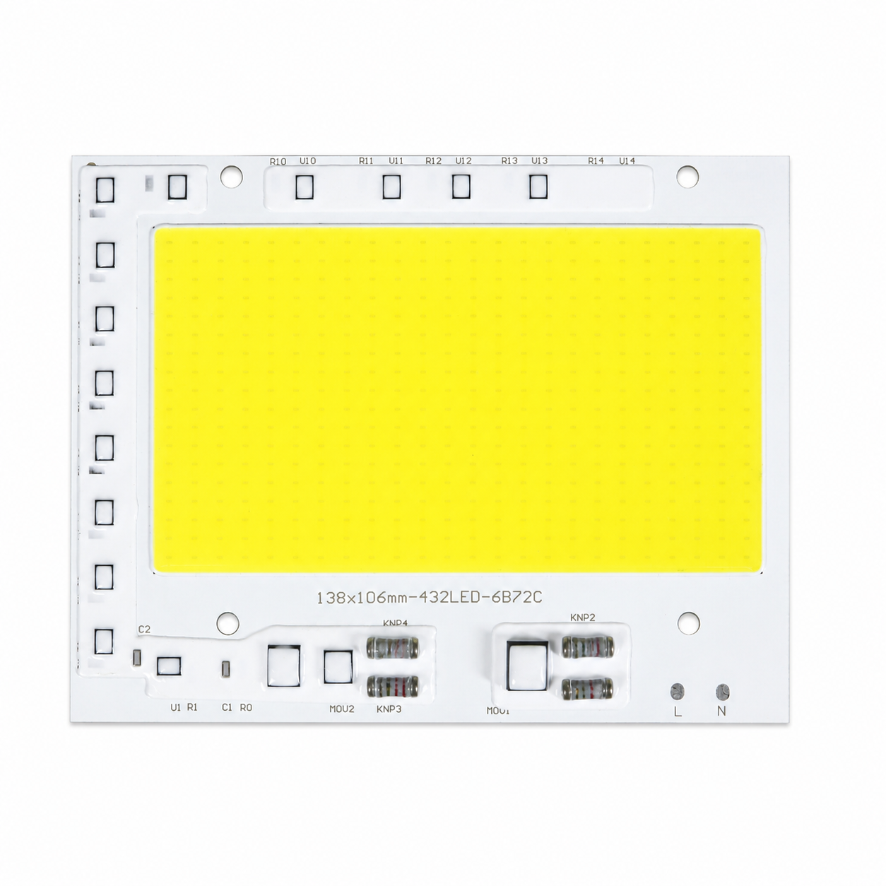 Ovicart LED COB Chip Driver Free 220V 5054 Lamp Board Beads 304 Cool White 6500K 150W - HO15 Gambar produk Ovicart LED COB Chip Driver Free 220V 5054 Lamp Board Beads 304 Cool White 6500K 150W - HO15 - 1