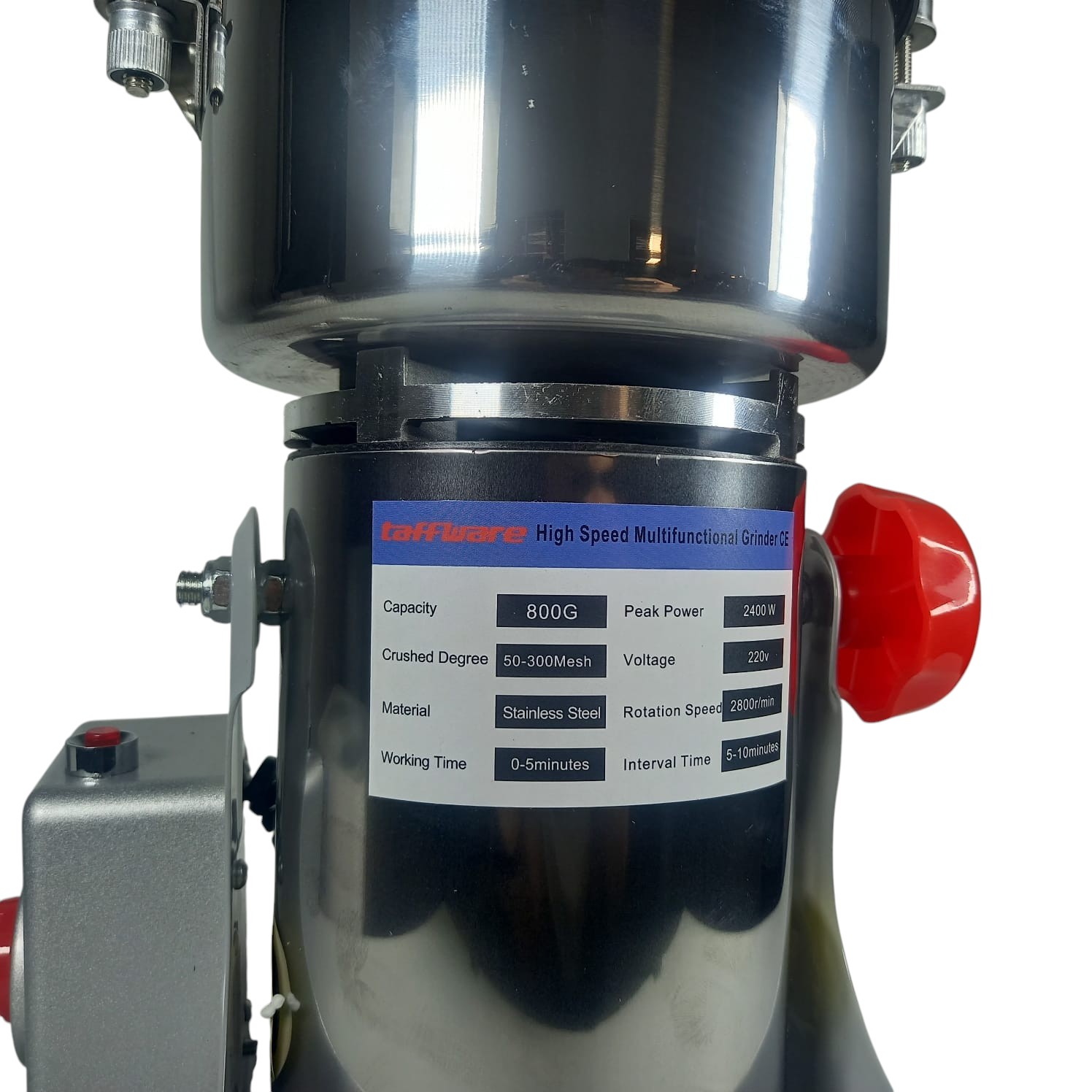 Taffware Penggiling Bumbu Kering Elektrik Spices Grinder 800g 2400W - HC-800Y Gambar produk Taffware Penggiling Bumbu Kering Elektrik Spices Grinder 800g 2400W - HC-800Y - 1