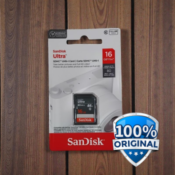 SanDisk Ultra SDHC UHS-I Class 10 SD Card (80MB/s) - SDSDUNS-GN3IN