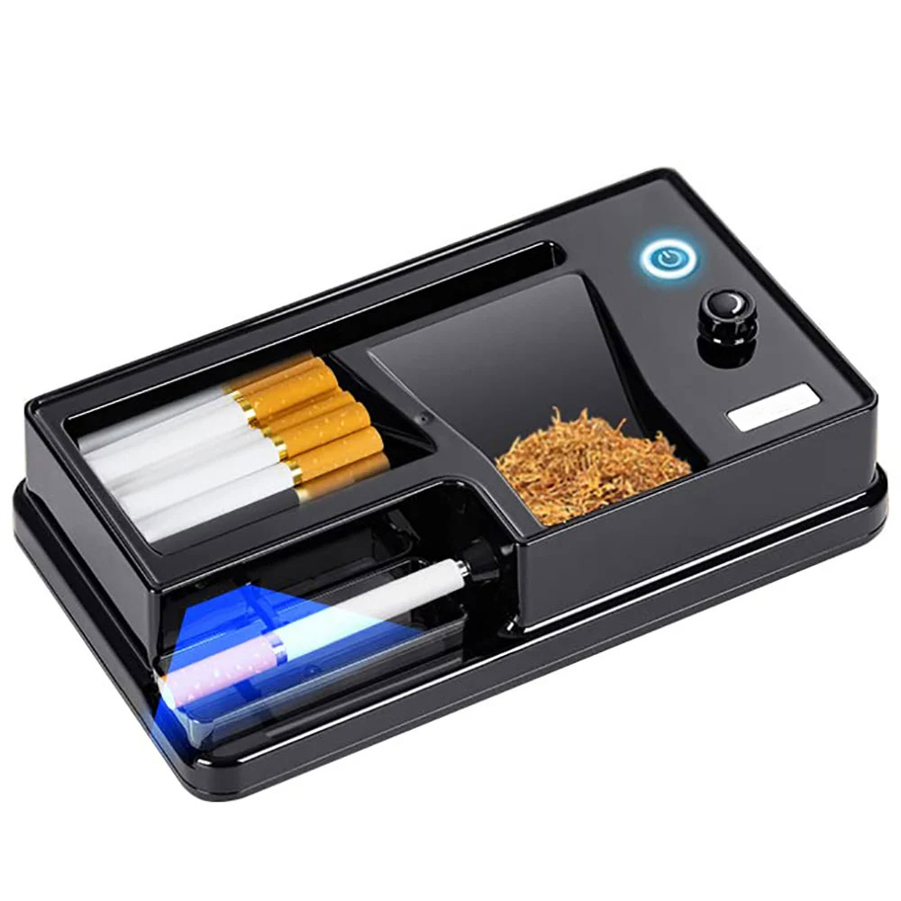JOUGE Alat Linting Rokok 2in1 Electric Cigarette Roller 6.5mm 8mm - H10 Gambar produk JOUGE Alat Linting Rokok 2in1 Electric Cigarette Roller 6.5mm 8mm - H10 - Kemasan