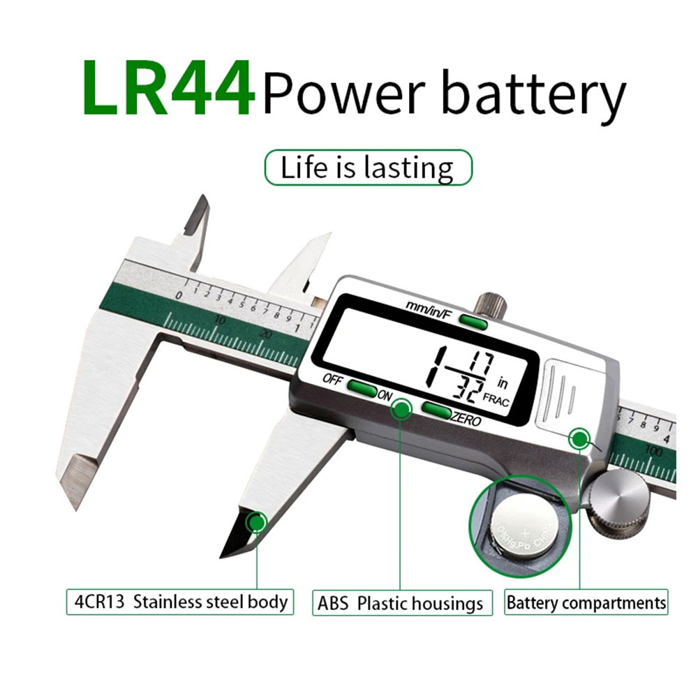Douself Digital Caliper Jangka Sorong LCD Waterproof 0-150mm - ET50 Gambar produk Douself Digital Caliper Jangka Sorong LCD Waterproof 0-150mm - ET50 - 1