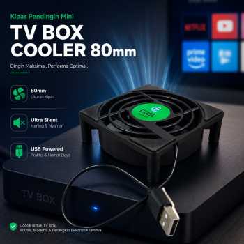 HONGXING Kipas Pendingin TV Box Cooler Radiator Mini Fan 80mm - FD8020S05L