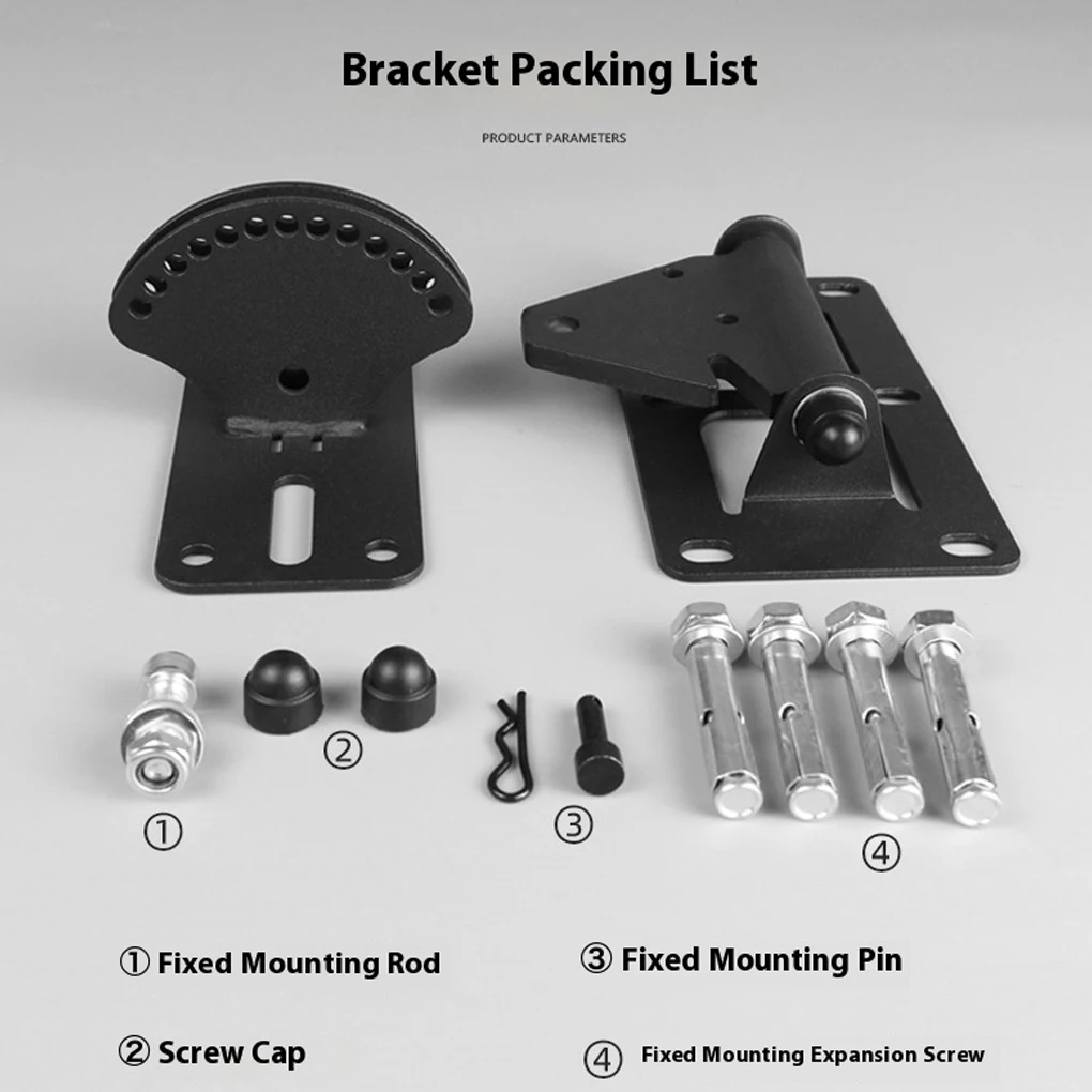 Gambar produk MagiDeal Bracket Speaker Dinding Wall Mount Vertical Type 2 PCS - SP-75 - Kemasan