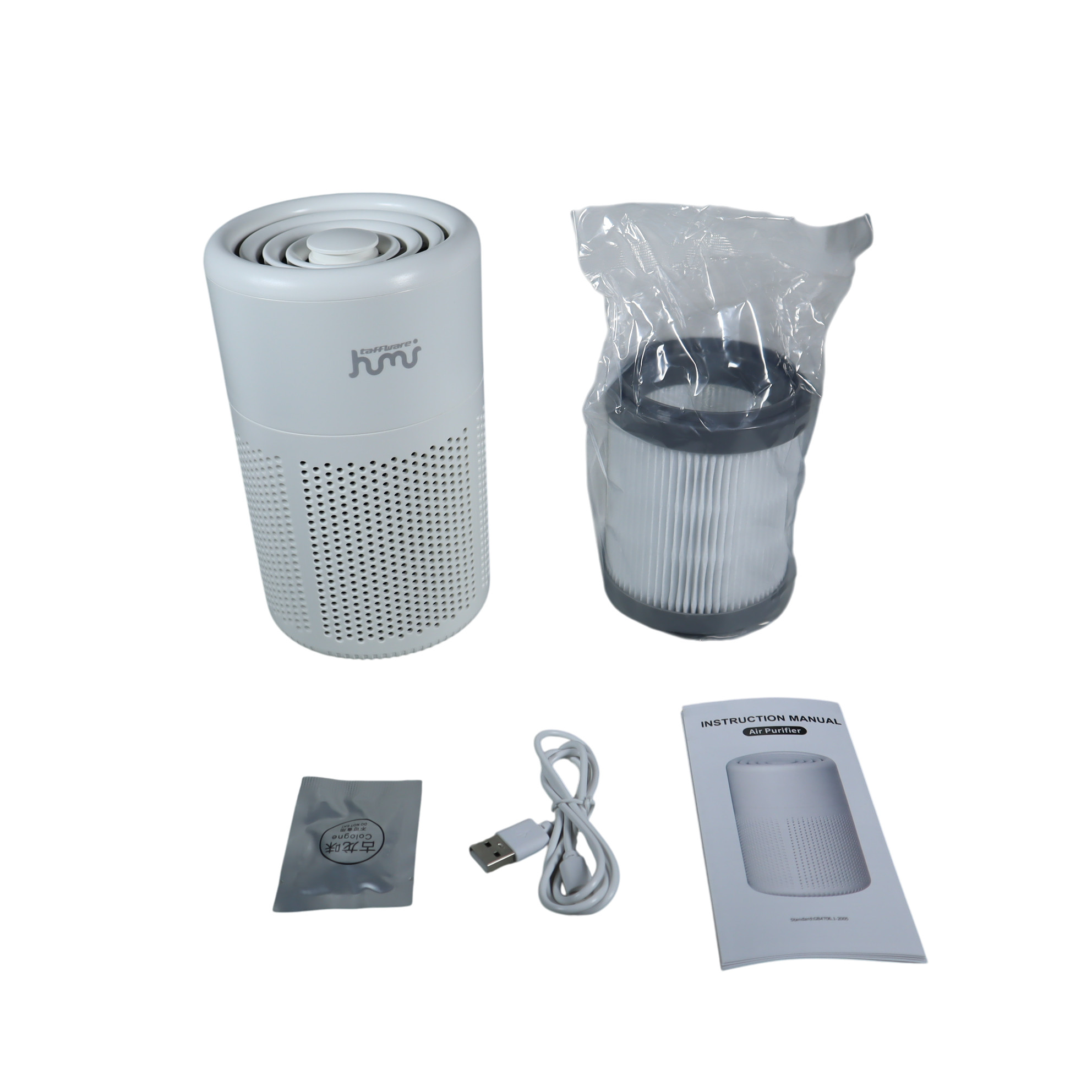 Taffware HUMI Air Purifier Deodorizer Negative Ion H13 HEPA Filter - EJ-JHQ01 Gambar produk Taffware HUMI Air Purifier Deodorizer Negative Ion H13 HEPA Filter - EJ-JHQ01 - 6