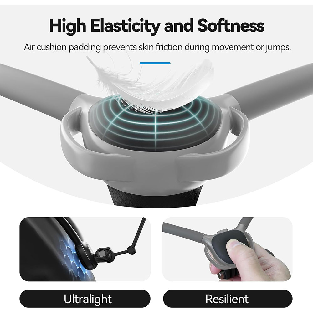 TELESIN Neck Mount Action Camera Holder Bracket Kalung Leher SE - S2-HNB-09 Gambar produk TELESIN Neck Mount Action Camera Holder Bracket Kalung Leher SE - S2-HNB-09 - 5