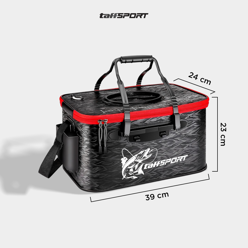 TaffSPORT Tas Pancing Ember Lipat 3D Waterproof EVA Fishing Bucket S - INU122 Gambar produk TaffSPORT Tas Pancing Ember Lipat 3D Waterproof EVA Fishing Bucket S - INU122 - 7