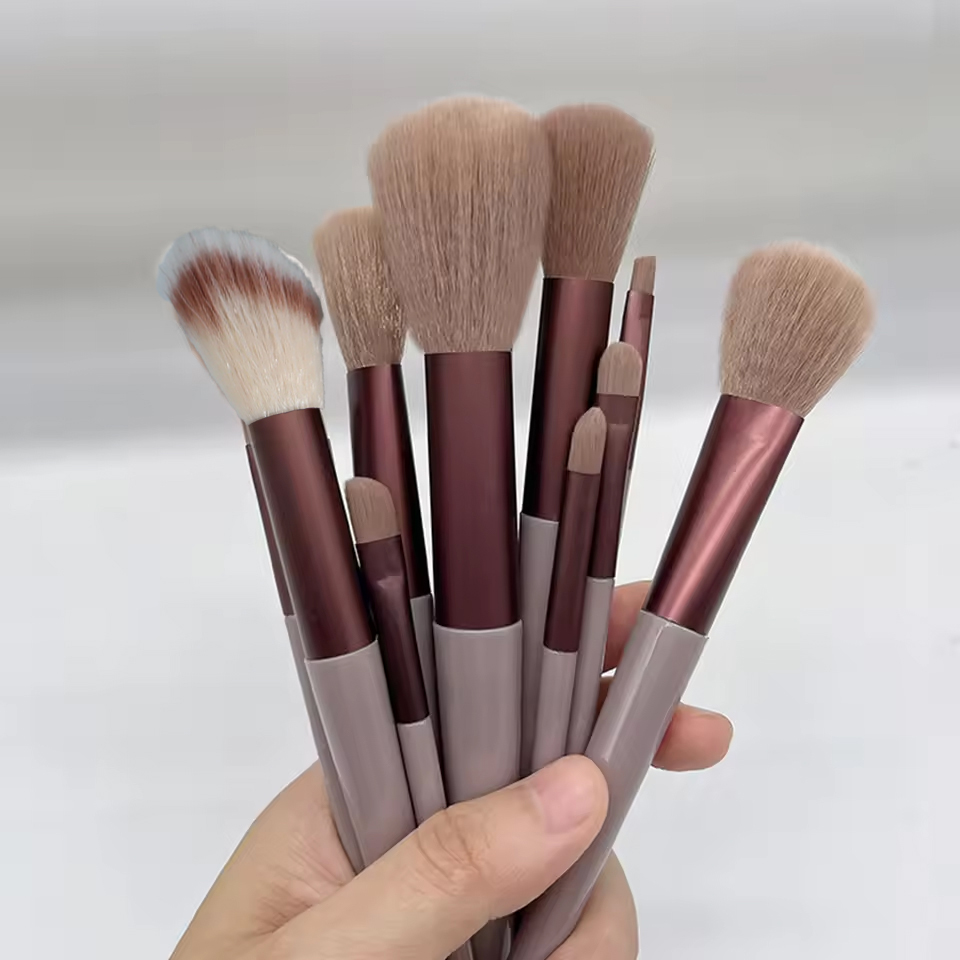 Biumax Kuas Make Up Wajah Face Make Up Brush Set 13 PCS - MAG55 Gambar produk Biumax Kuas Make Up Wajah Face Make Up Brush Set 13 PCS - MAG55 - 4