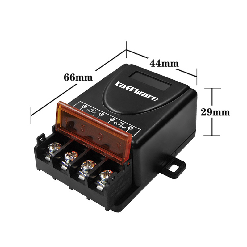 Taffware Wireless Relay Switch Remote Control 433 MHz 220V 30A - KR2201B Gambar produk Taffware Wireless Relay Switch Remote Control 433 MHz 220V 30A - KR2201B - 8