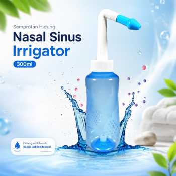 TaffOmicron Semprotan Nasal Hidung Irrigator Sinus Rinse Control Clean - Jn22