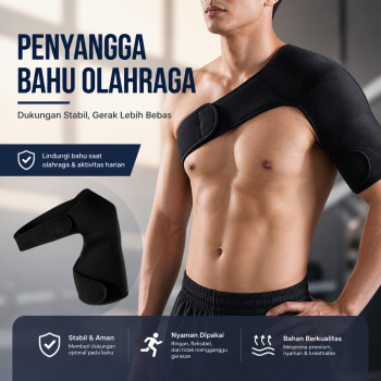 Gambar produk JC Penyangga Bahu Olahraga Left Sport Shoulder Pad Polyester - A0789