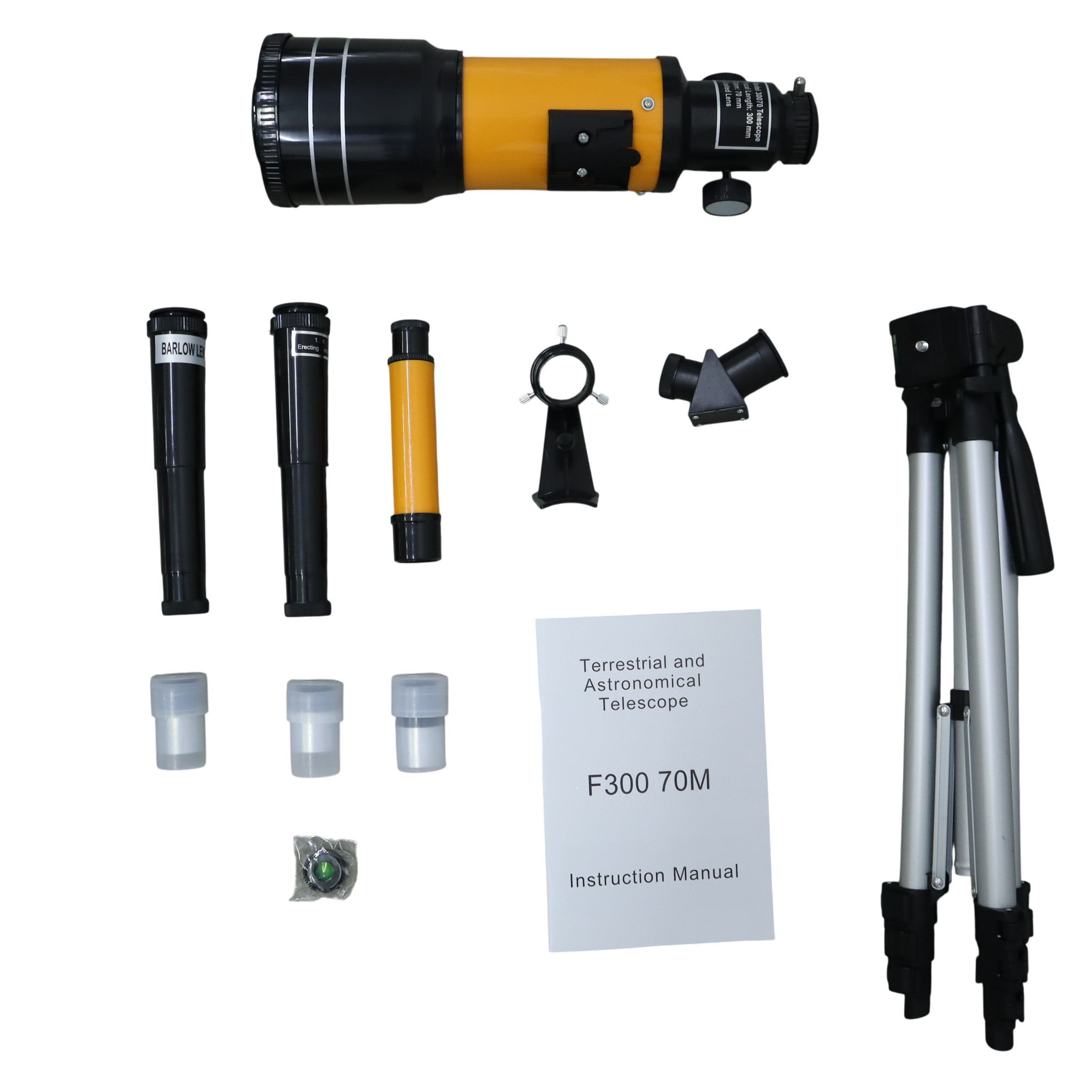 LIANTU Teropong Bintang Astronomical Telescope 300/70mm - F30070M Gambar produk LIANTU Teropong Bintang Astronomical Telescope 300/70mm - F30070M - 7