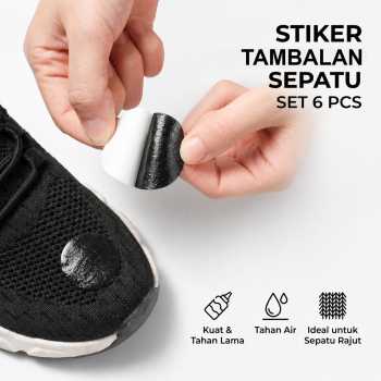 YuanXiangZhu Stiker Tambalan Insole Sepatu Pelindung Tumit 6 PCS - YXZ22