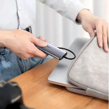 Gambar produk UGREEN USB Hub Type C 3.0 Adapter 5in1 USB Type C USB 3.0 HDMI PD 100W - CM136 - 6