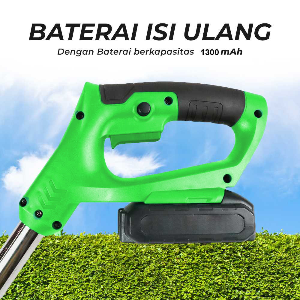 DEXCOM Mesin Pemotong Rumput Taman Grass Cutter with Battery 21V - HA-1821 Gambar produk DEXCOM Mesin Pemotong Rumput Taman Grass Cutter with Battery 21V - HA-1821 - 2