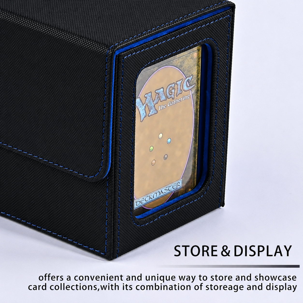 Kitoyz Kotak Penyimpanan Kartu TGC Magnetic PU Leather 120 Slot - KK-10 Gambar produk Kitoyz Kotak Penyimpanan Kartu TGC Magnetic PU Leather 120 Slot - KK-10 - 1