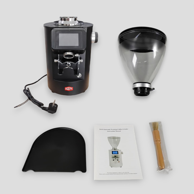 Trieste Penggiling Kopi Elektrik Coffee Grinder LCD 600W 1.5kg - K-83 Gambar produk Trieste Penggiling Kopi Elektrik Coffee Grinder LCD 600W 1.5kg - K-83 - 6