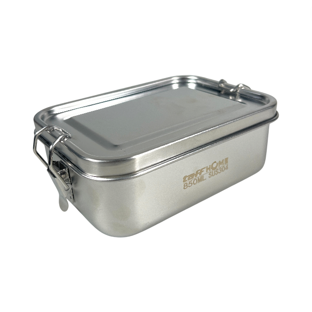 TaffHOME Kotak Makan Lunch Box Stainless Steel 304 with Partition 850ml - UM58 Gambar produk TaffHOME Kotak Makan Lunch Box Stainless Steel 304 with Partition 850ml - UM58 - 1