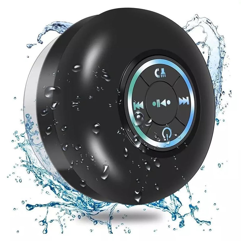 MONK Speaker Bluetooth Mini LED RGB Portable Waterproof Suction Cup - S-150 Gambar produk MONK Speaker Bluetooth Mini LED RGB Portable Waterproof Suction Cup - S-150 - 6