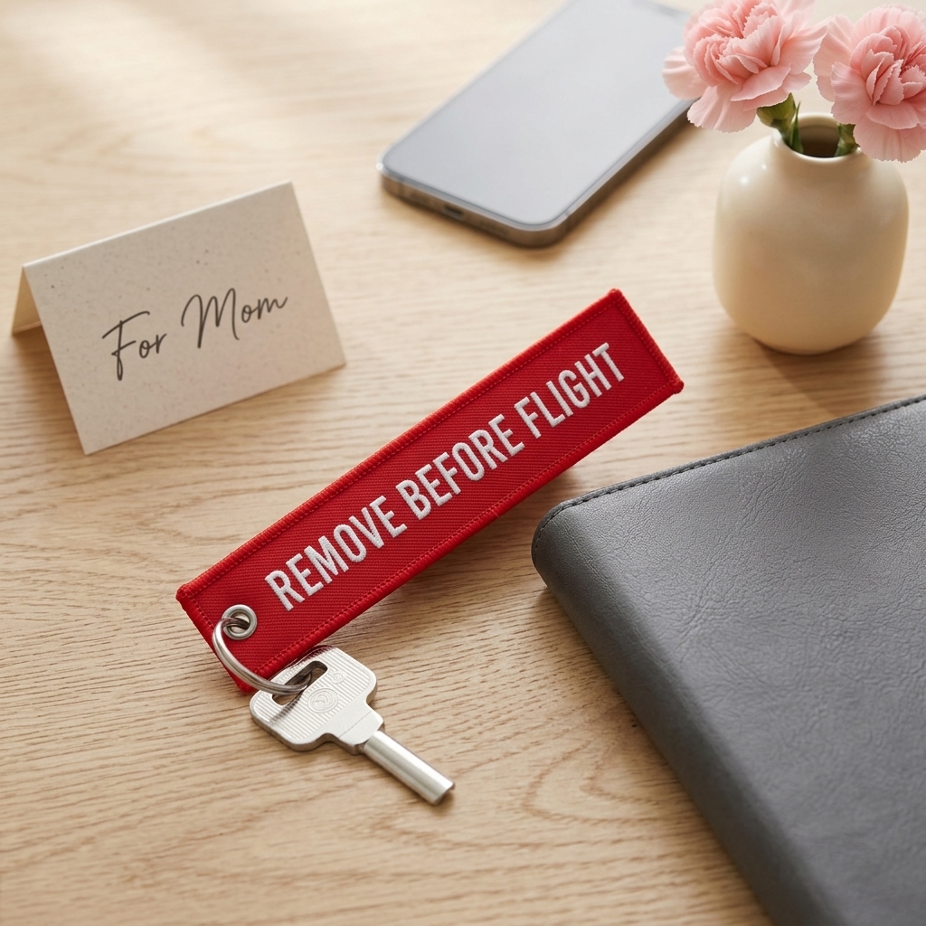 Gambar produk Doreen Gantungan Kunci Fashion Tag Remove Before Flight - AE120693 - 2