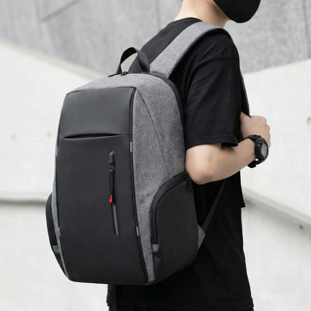 CEAVNI Tas Ransel Laptop Backpack 15.6 Inch with USB Charger Port - KC32 Gambar produk CEAVNI Tas Ransel Laptop Backpack 15.6 Inch with USB Charger Port - KC32 - 7
